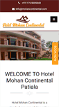 Mobile Screenshot of mohancontinental.com